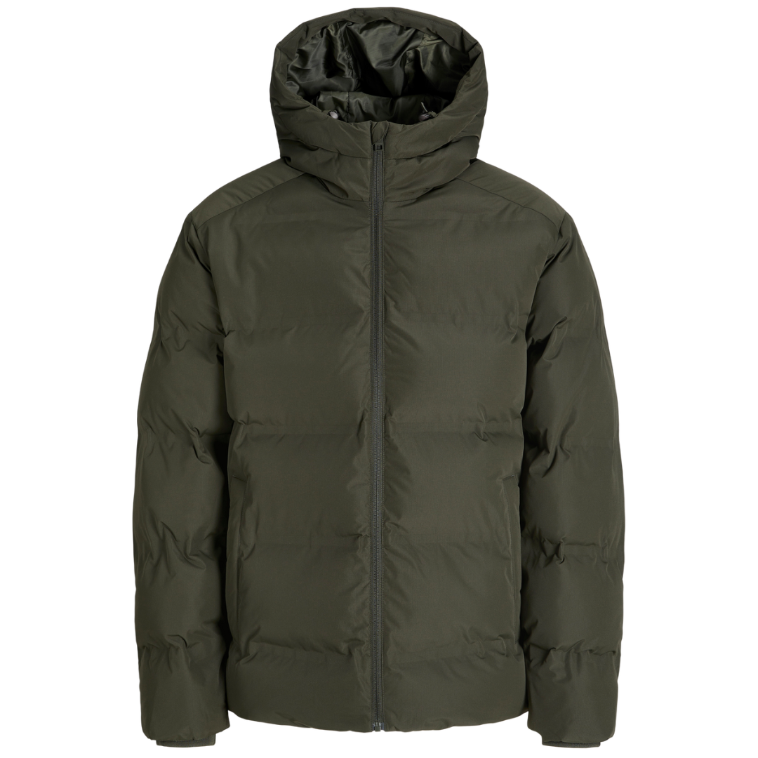 J&J Zelena Muška Jakna JJESOHO PUFFER HOOD